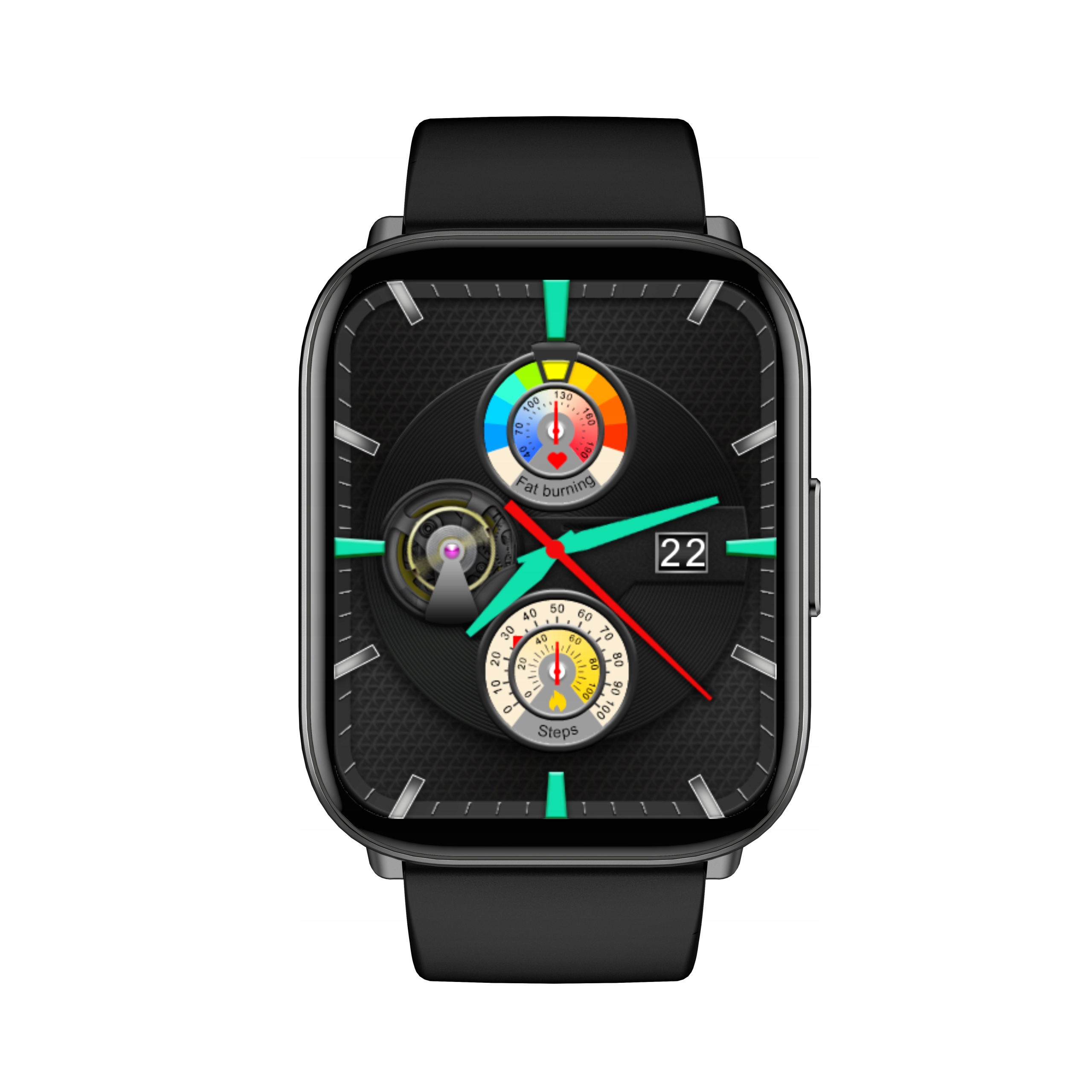 SMARTWATCH ZEGAREK ORO-FIT PRO GT BLACK