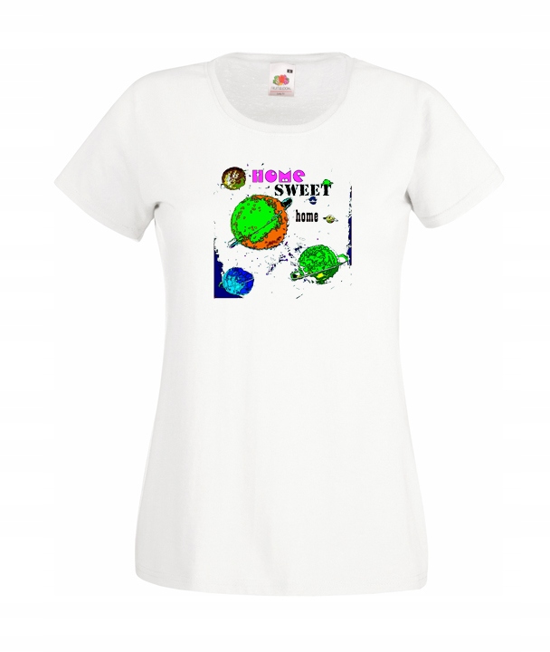 

XL Koszulka Damska Galaxy Kosmos Galaktyka Wzory