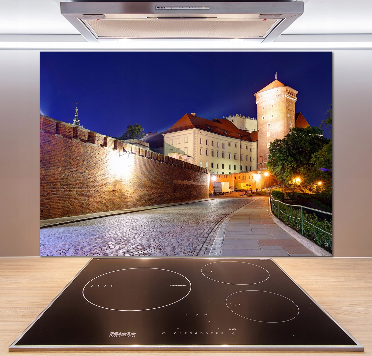 

Panel do kuchni Kraków Polska 100x70 cm + Klej