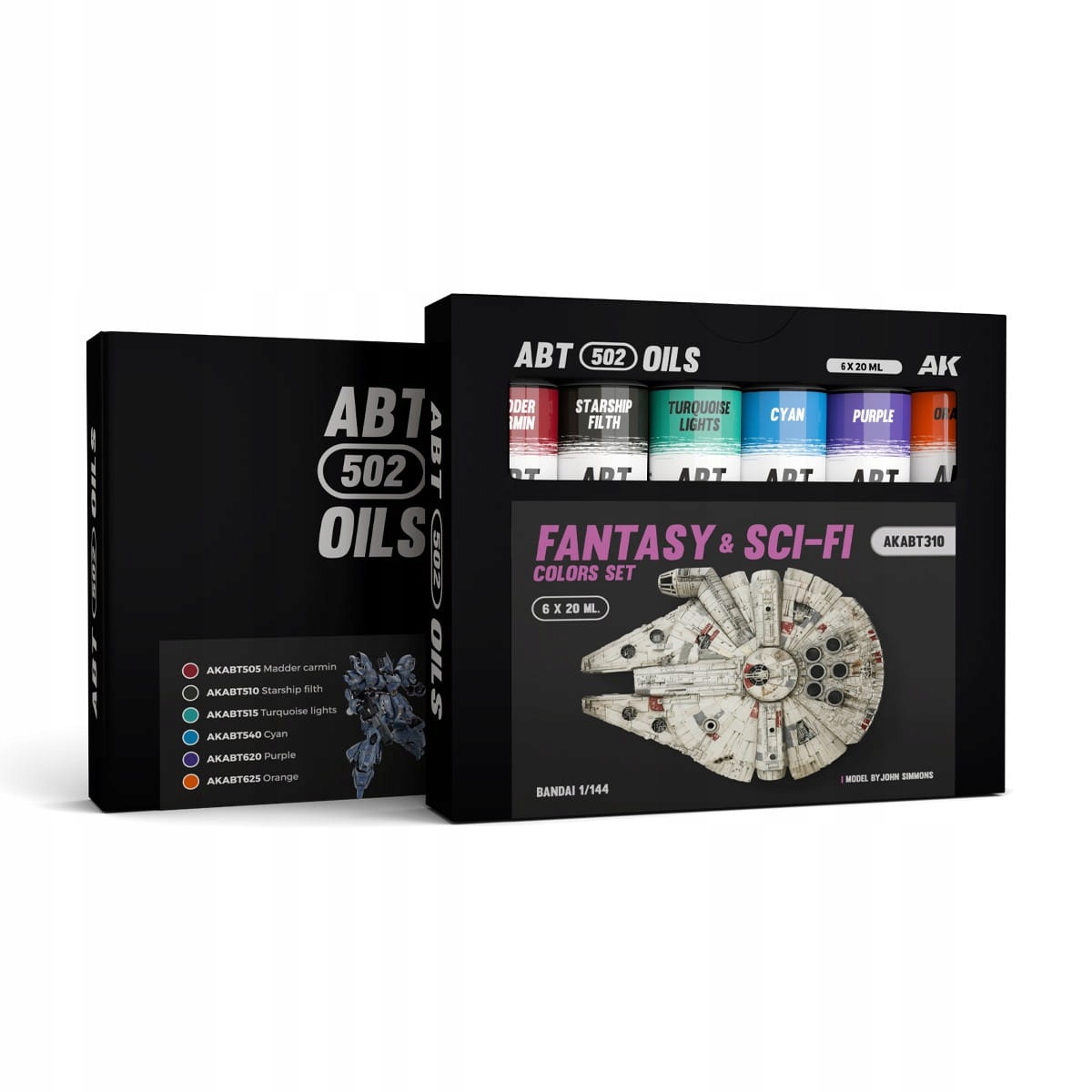 Ak Interactive ABT310 Sada olejových barev 502 Abteilung Fantasy & Sci-Fi C