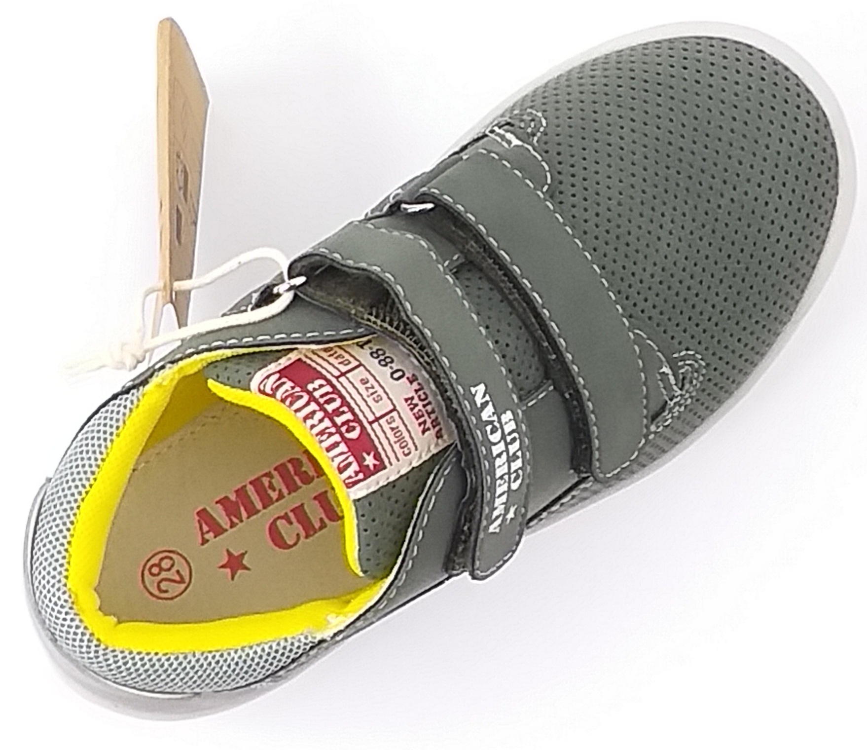 AMERICAN CLUB TRZEWIKI PÓŁBUTY OBUWIE NA RZEPY 27 Płeć chłopcy