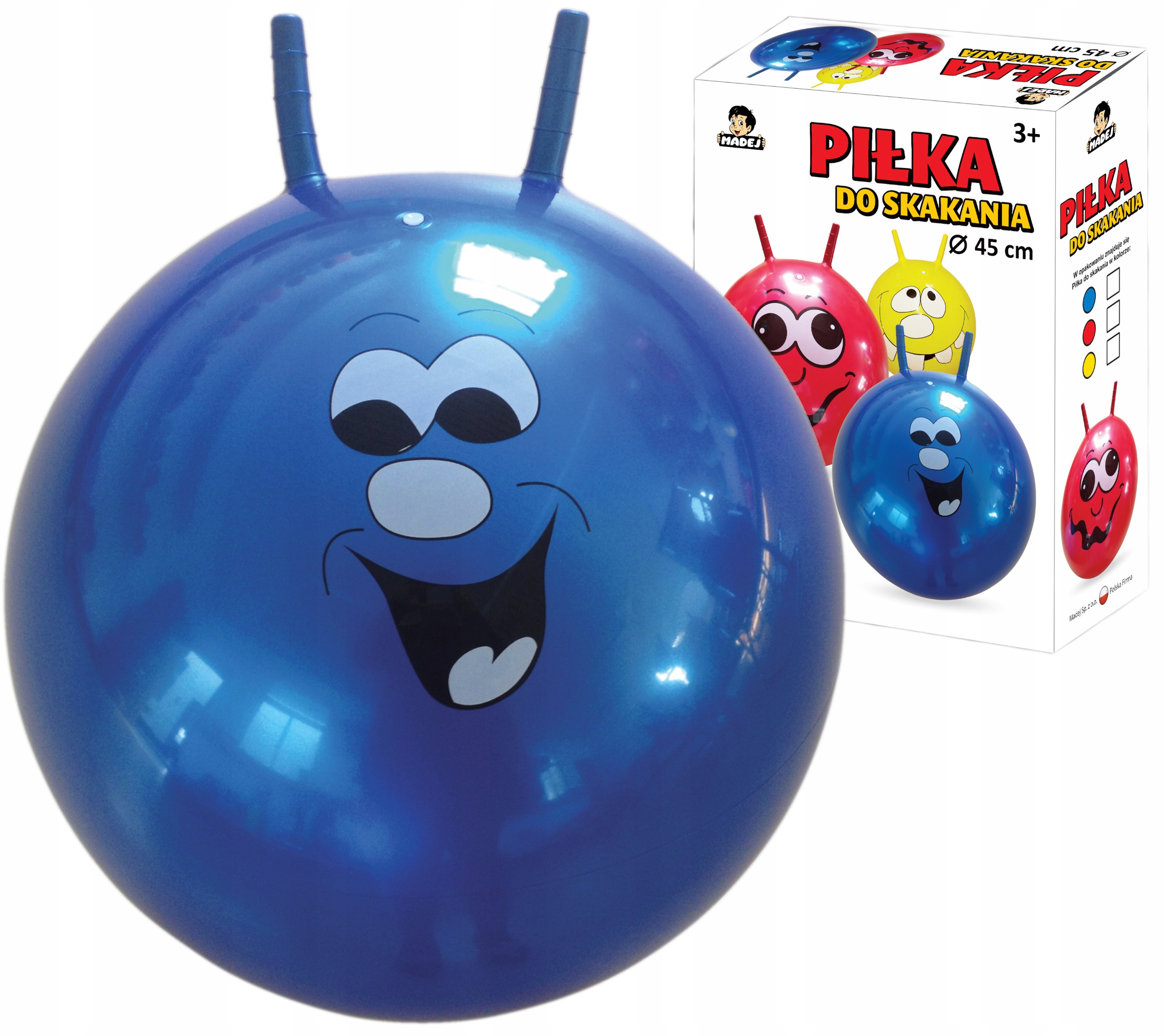 

Bezpieczna Piłka do Skakania Dla Dzieci Buzia 45cm