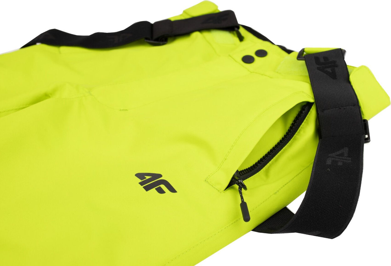 SPODNIE NARCIARSKIE DLA CHŁOPCA 4F ZIELONE HJZ22 JSPMN001 45S r 140cm Materiał dominujący inny