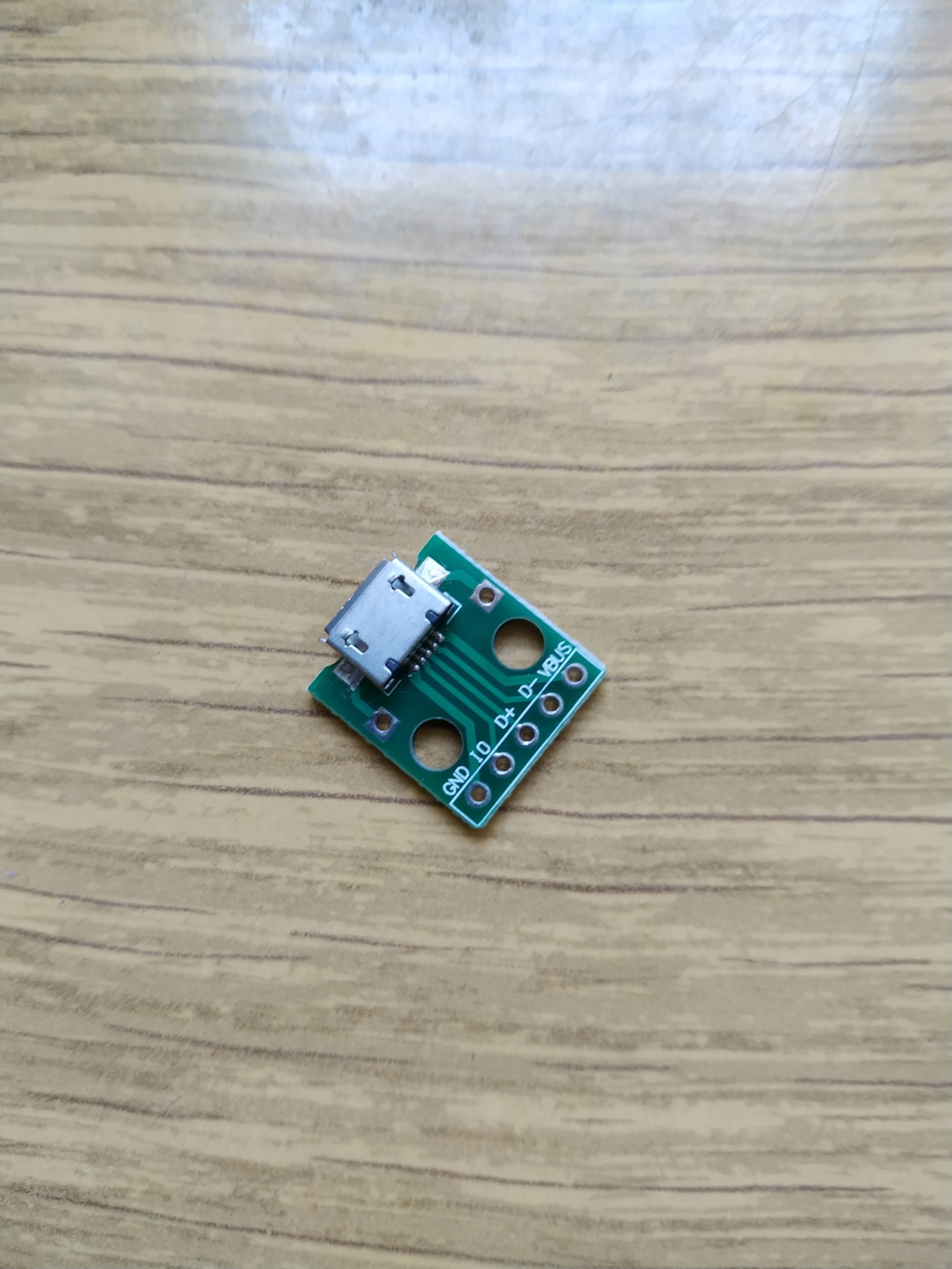 Adapter Micro USB do DIP 5 pin goldpin Producent Inna