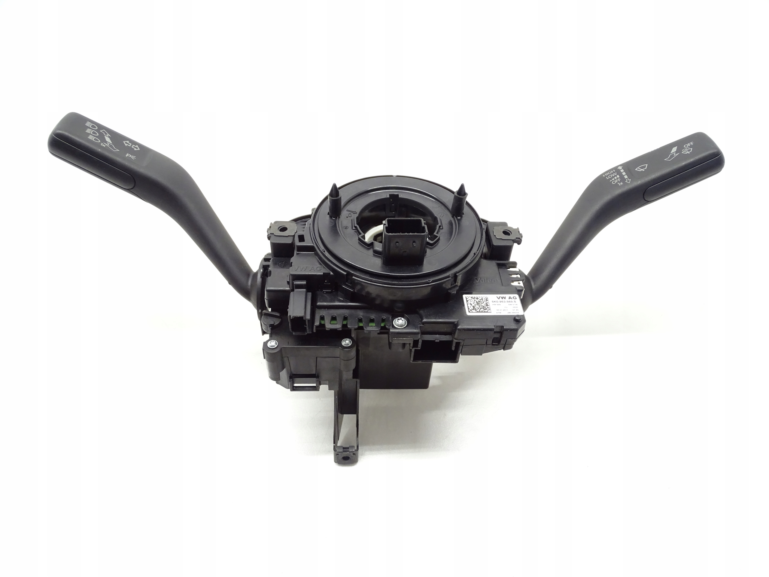 control steering wheel levers and controls ring VW PASSAT B7 5K0953569S 3C5953502