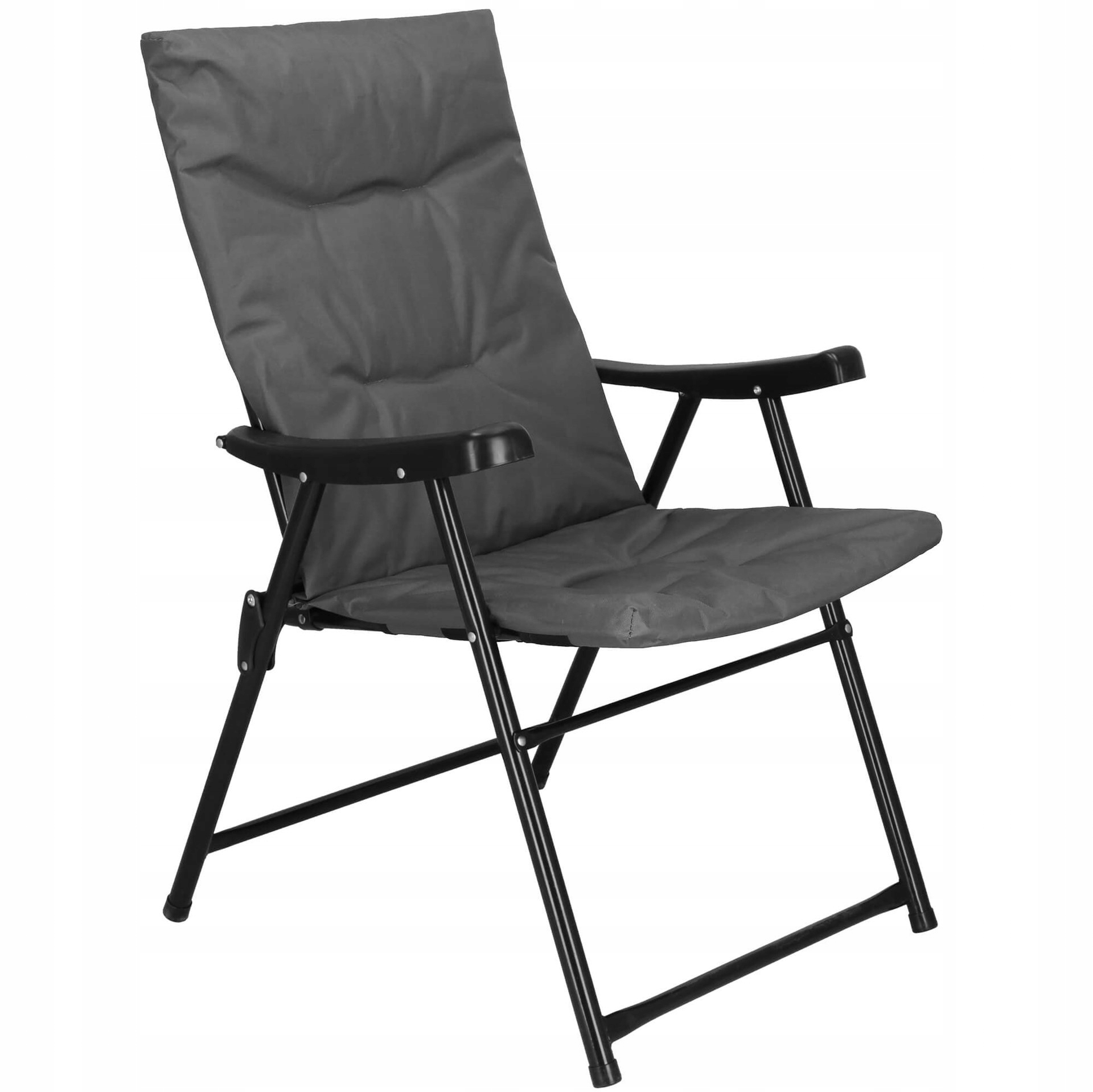 Składane Krzesło Turystyczne Plażowe Wędkarskie Kempingowe Fotel Leżak