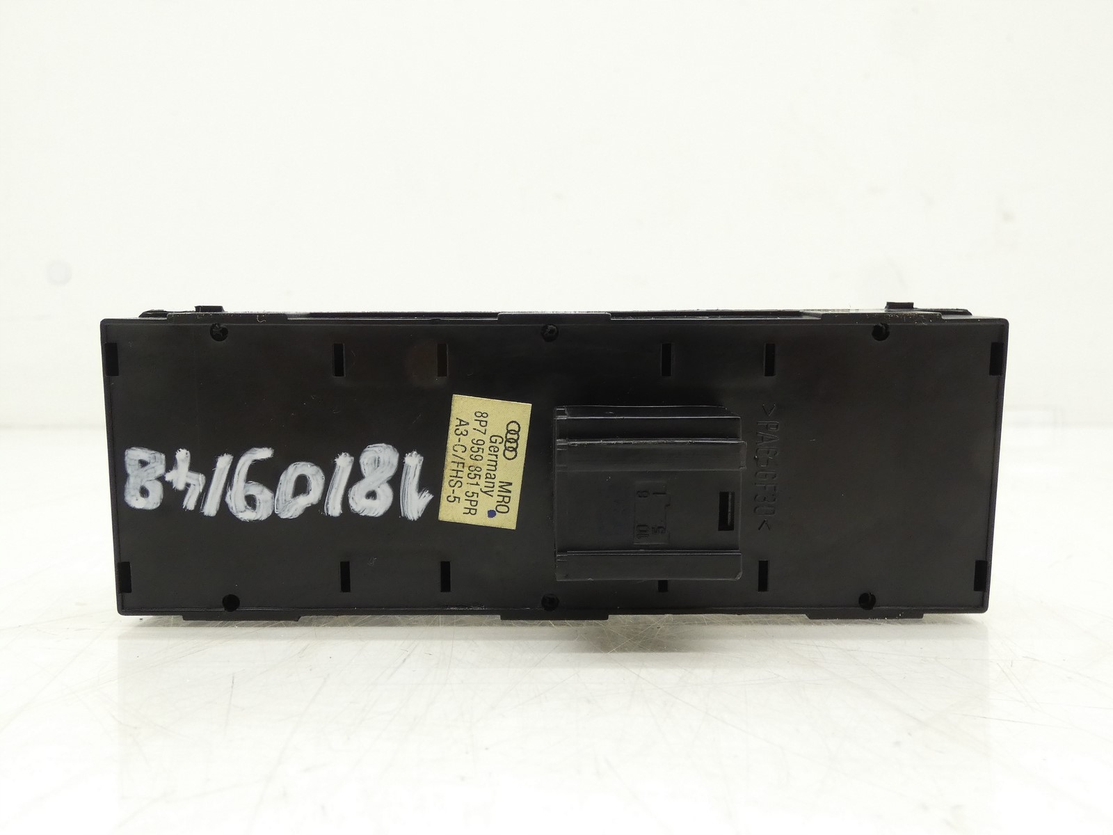 switch control panel of the window AUDI A3 8P LIFT CABRIO 8P7959851