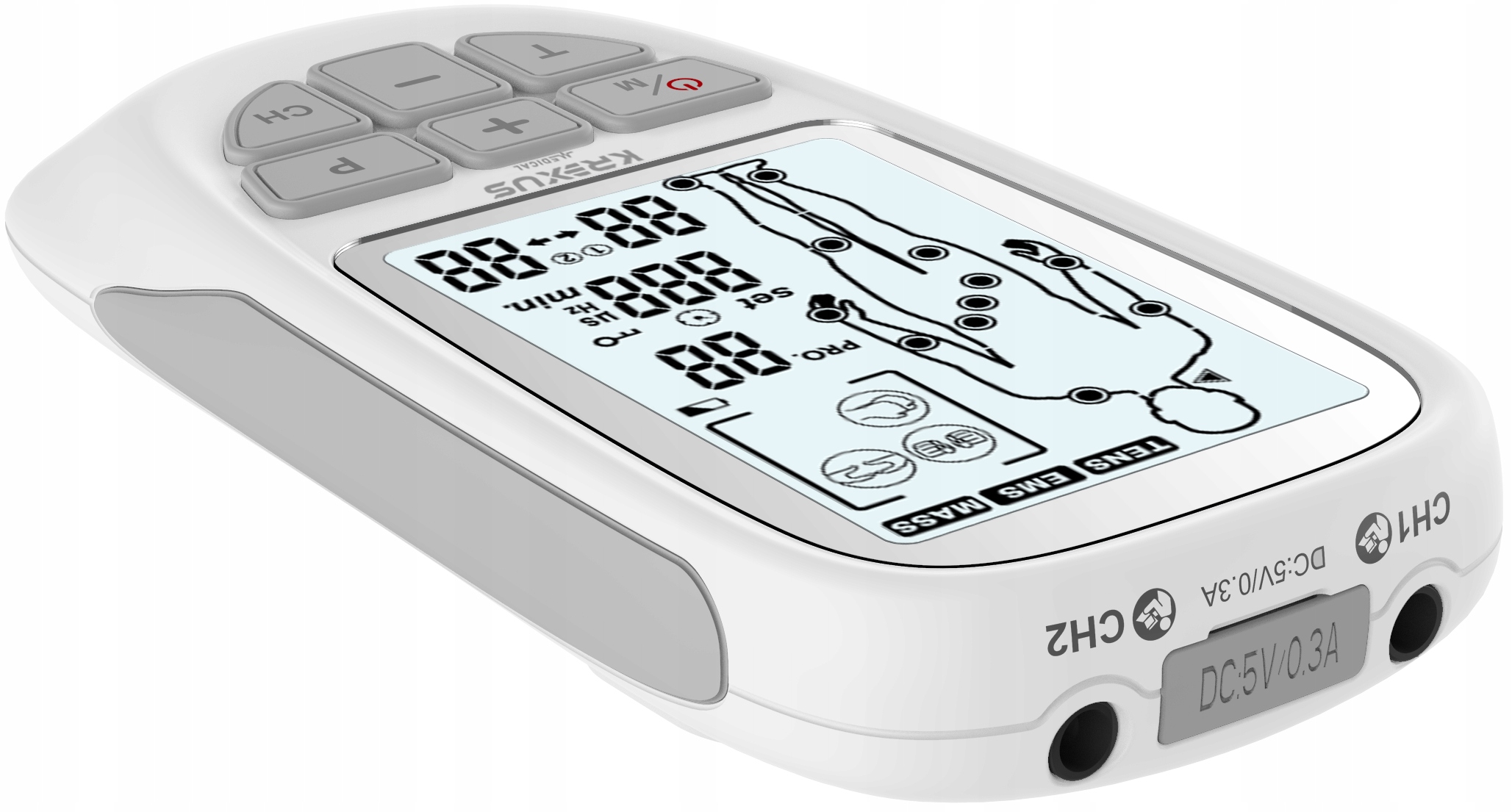 Electrostimulator - TENS EMS 73 programs