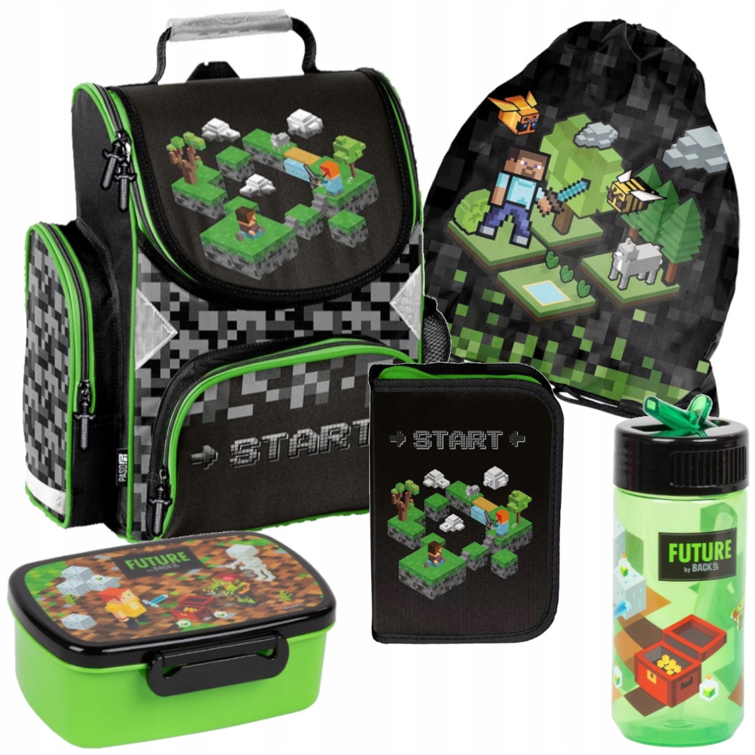 ZESTAW SZKOLNY 5-ELEMENTÓW START GAME PP24ST DLA CHŁOPCA PASO