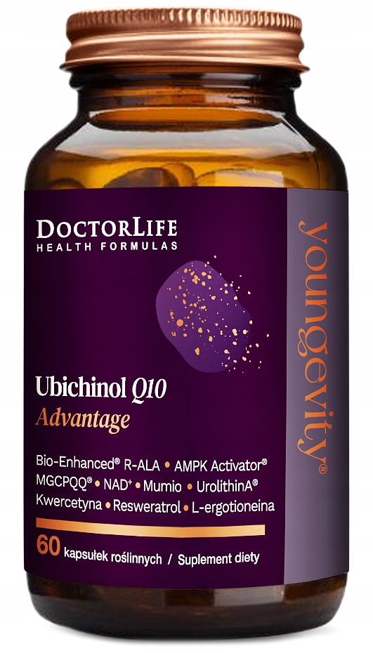 Doctor Life Ubichinol Koenzym Q10 Advantage R-ala Pqq Mumio Resweratrol