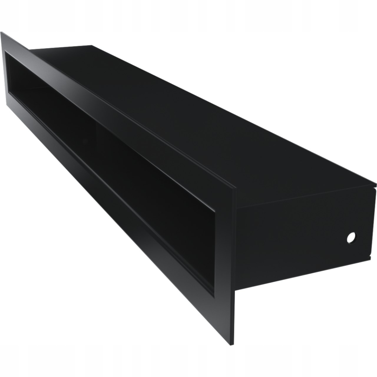 Kratka wentylacyjna TUNEL czarny 6x40