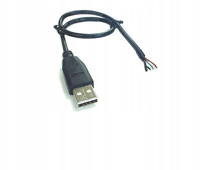 

Wtyk wtyczka Usb typ A przewód 25cm 4pin (1950)