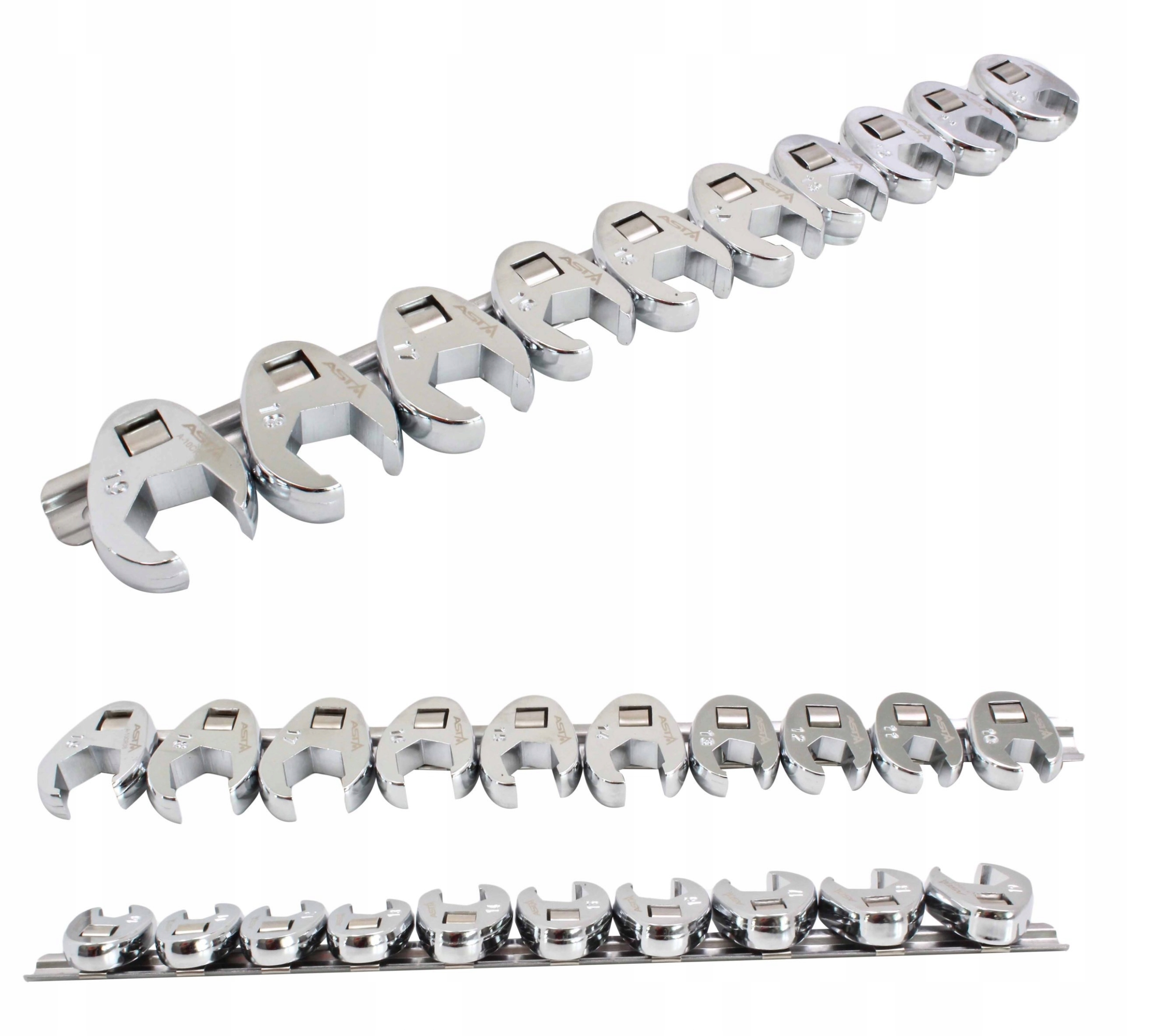 Zestaw Nasadek Kluczy Otwartych Do Czujników Sond Przewodów Przęcięte 10-19