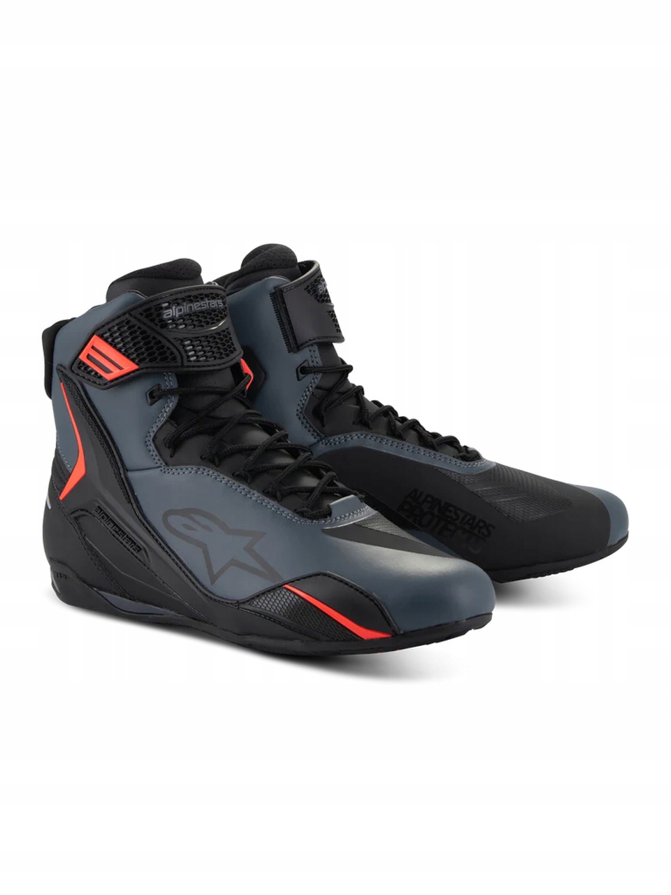 Topánky Alpinestars Faster 4 čierne/sivé/červené 9 42