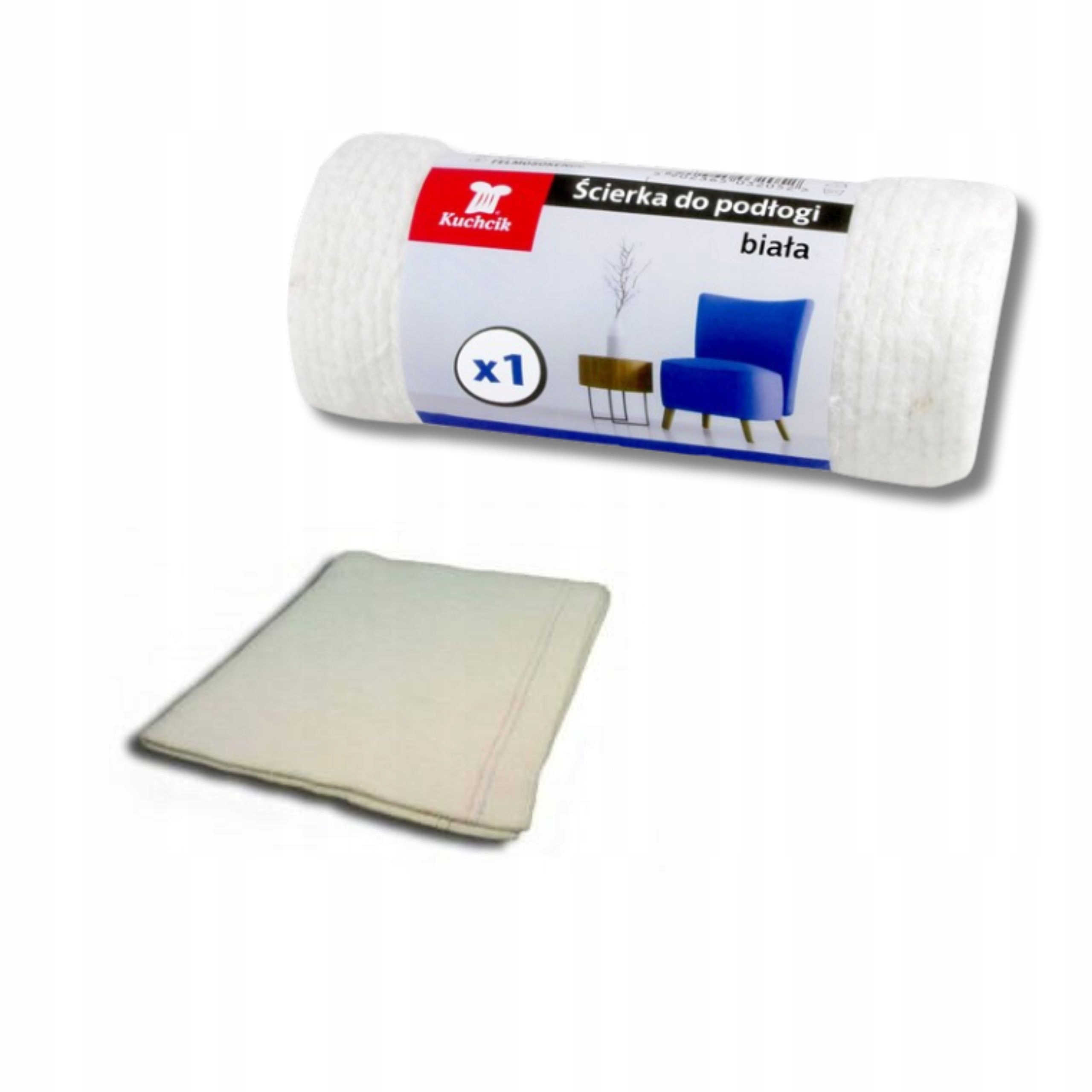 Levně 13 x Utěrka na podlahu Bílá 60 x 80 cm Kuchcik 1 ks Bavlna