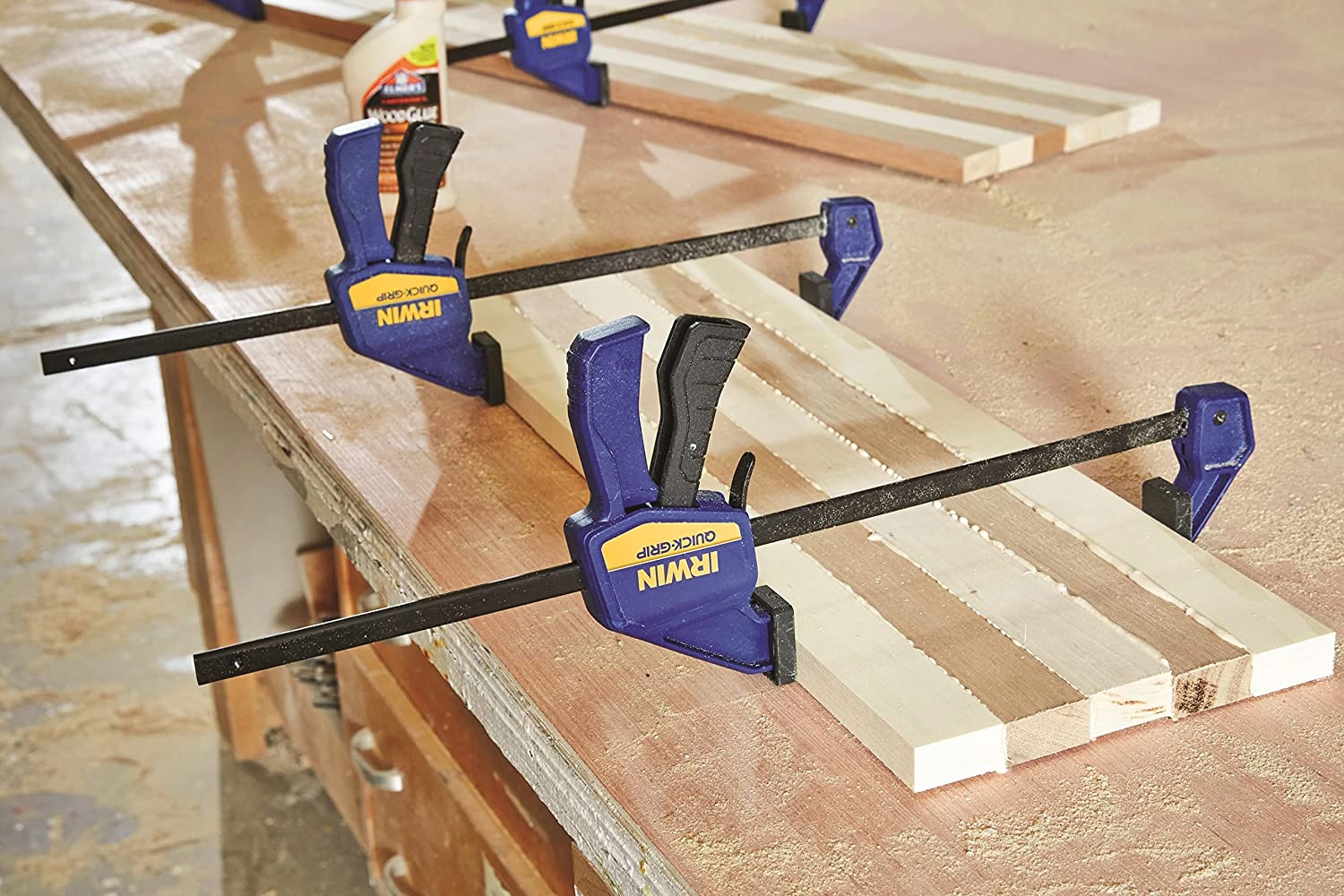 IRWIN Ścisk stolarski 300mm QUICK-GRIP 2szt. Rozstaw szczęk 300 mm