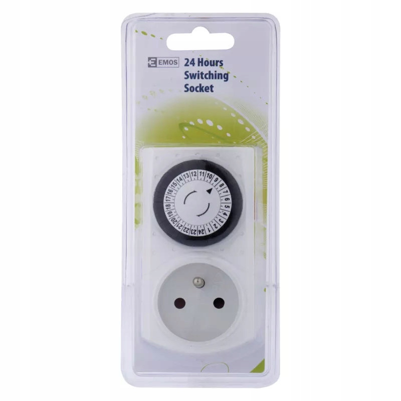 PROGRAMATOR CZASOWY ZEGAROWY 24h GNIAZDKO 230V Marka Emos