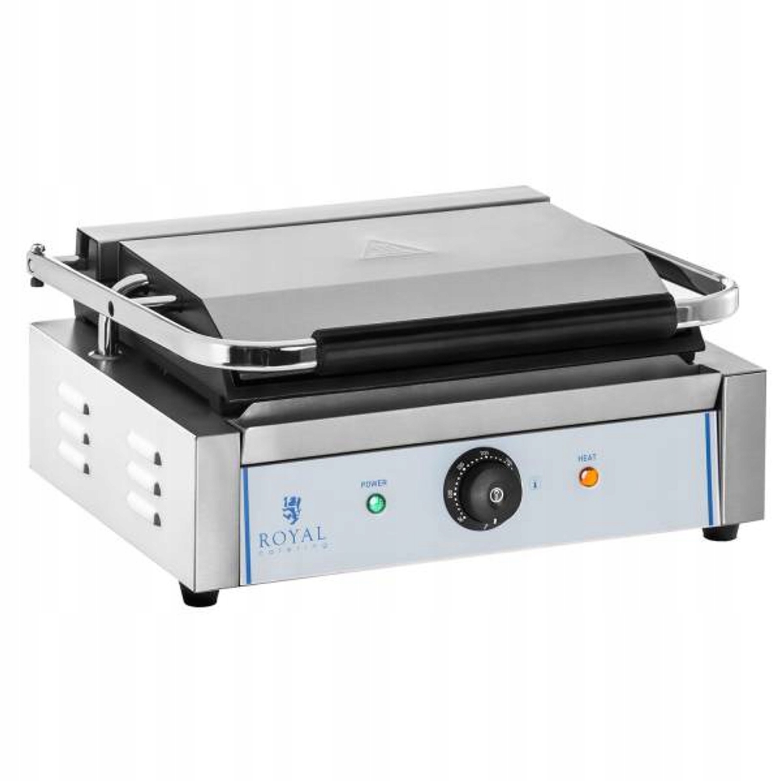 Kontaktní Gril Oboustranný Hladký Panini Gastronomický Opékač Silný