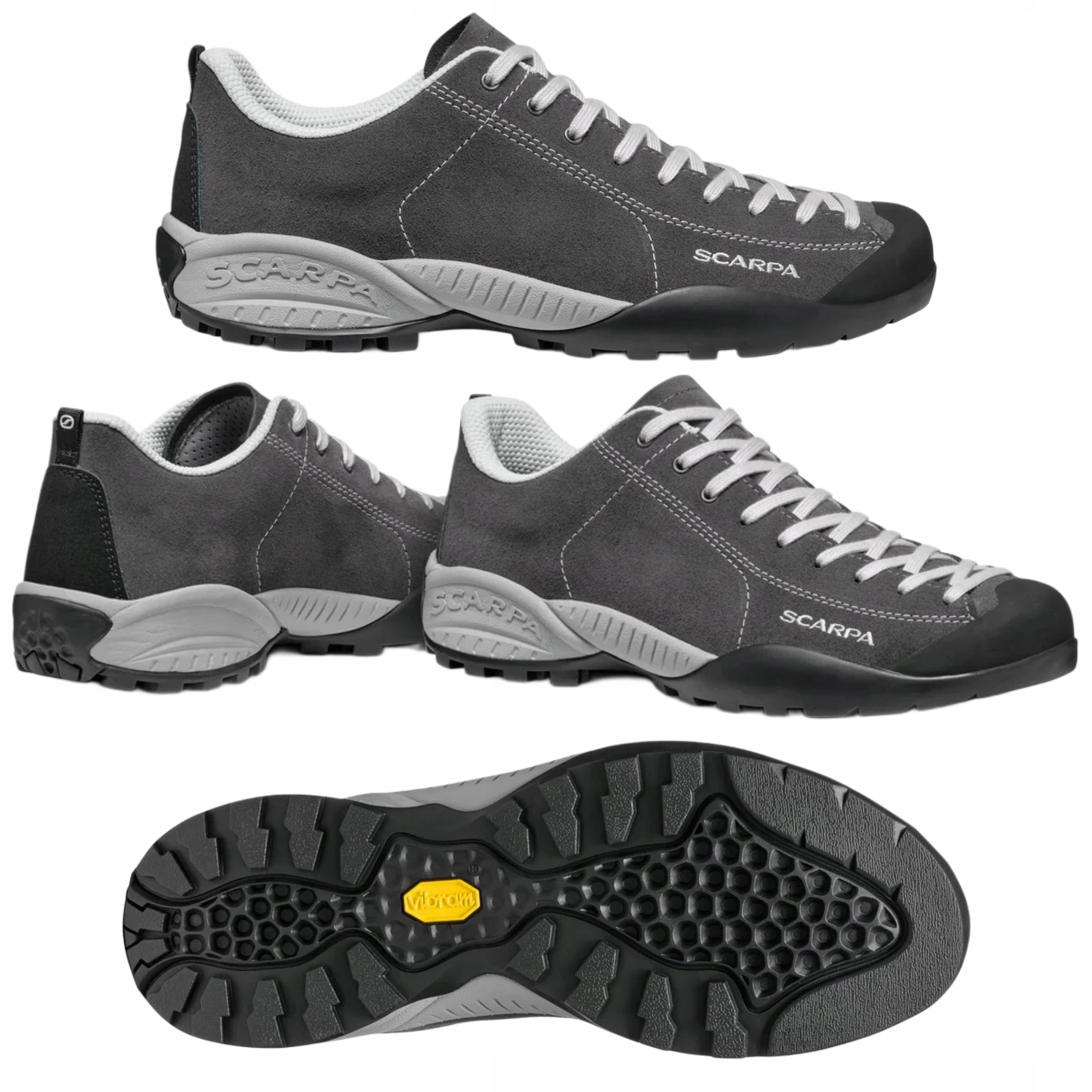 Pánské Trekové Boty Scarpa Mojito Přírodní kůže Semiš 43