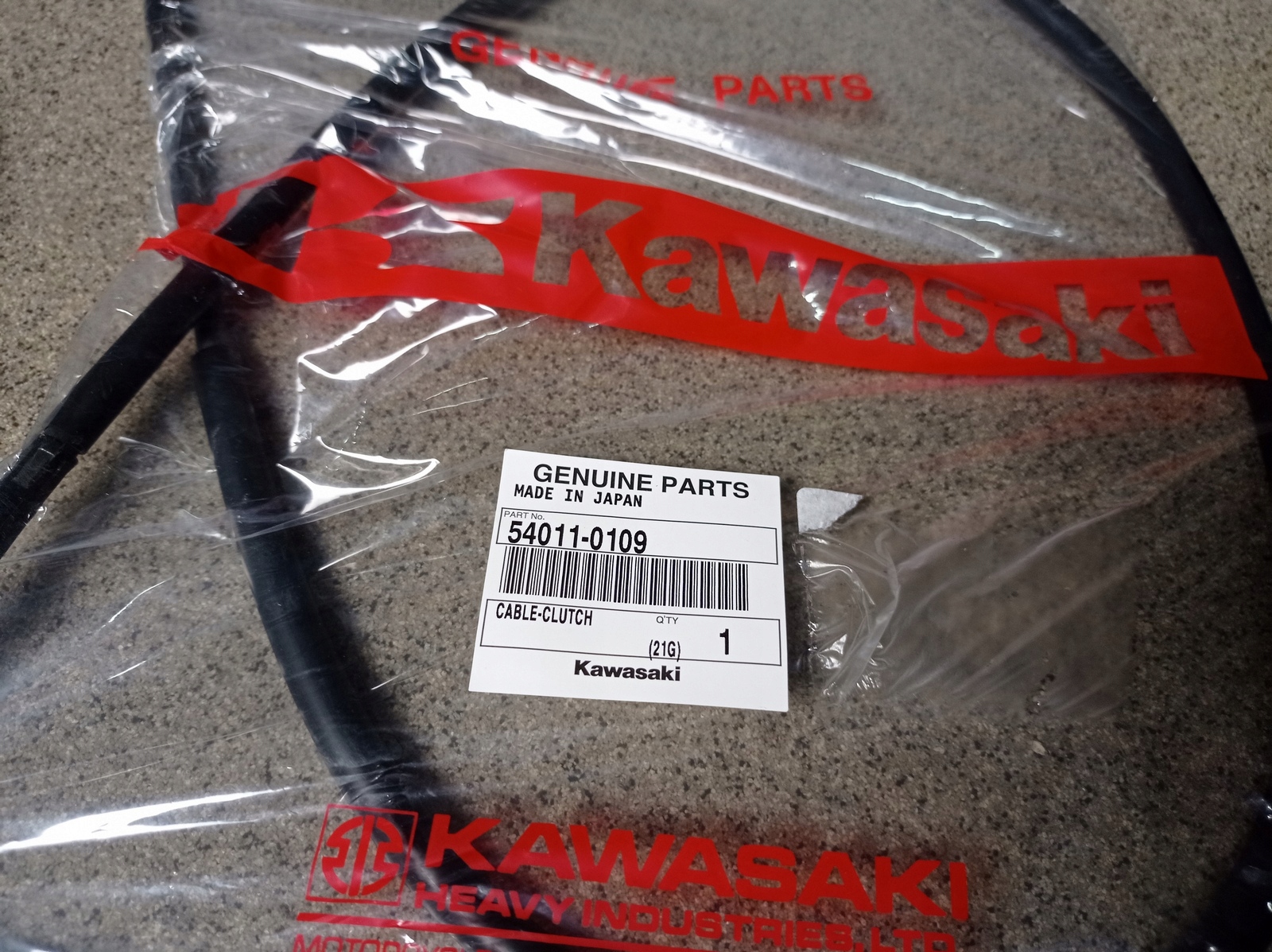 Oryginalna linka sprzęgła Kawasaki KDX200 KDX220R