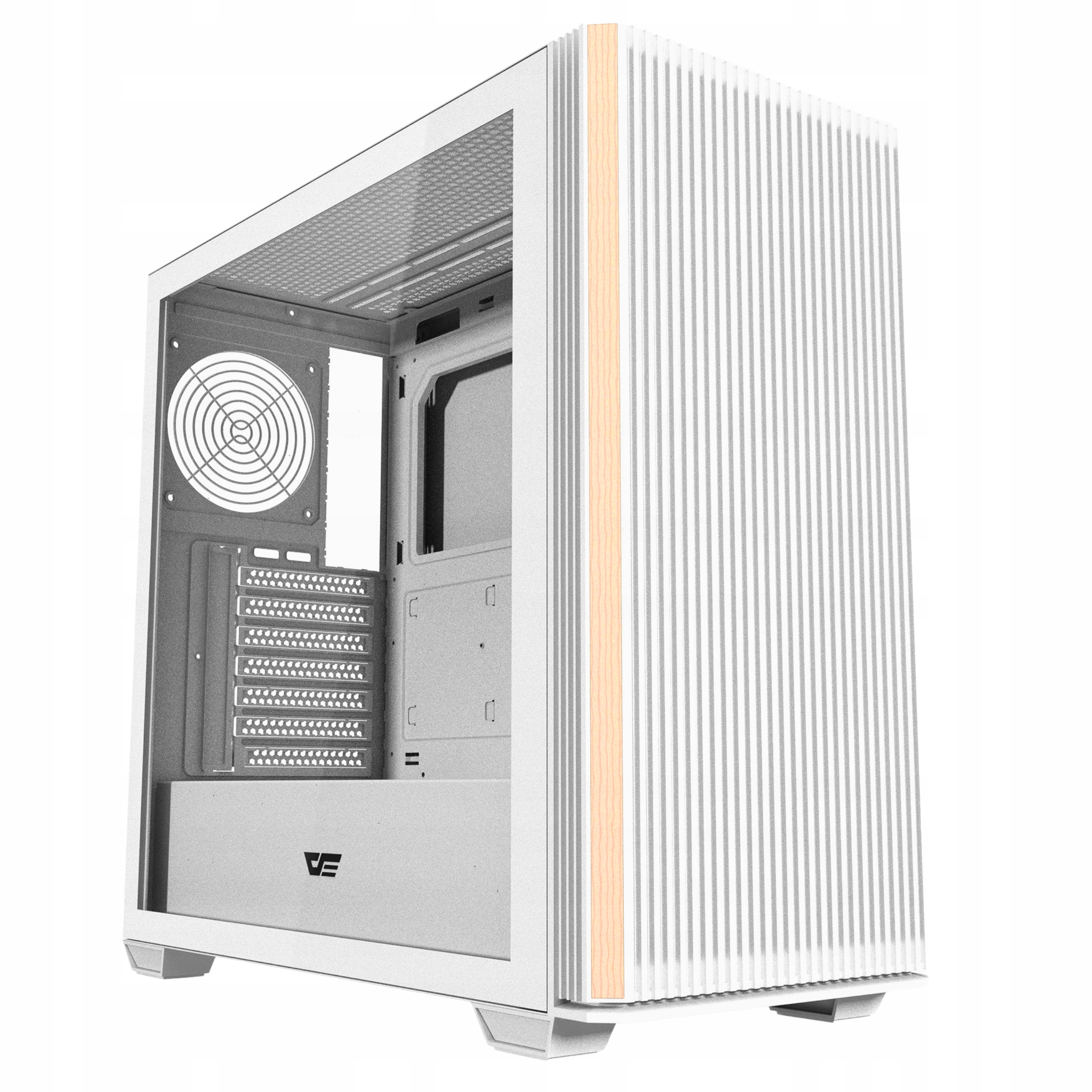 Počítačová Skříň darkFlash DS900WS Midi tower Atx Bílá Gaming skleněná