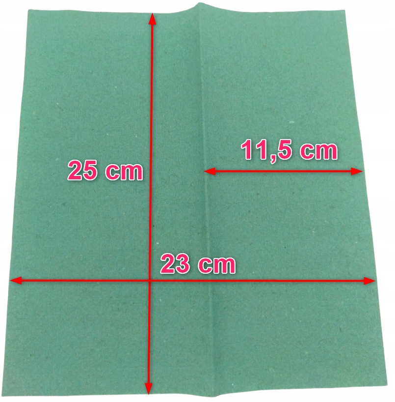 CZYŚCIWA PAPIEROWE CZYŚCIWO ZIELONE KARTON EAN (GTIN) 5904215279549