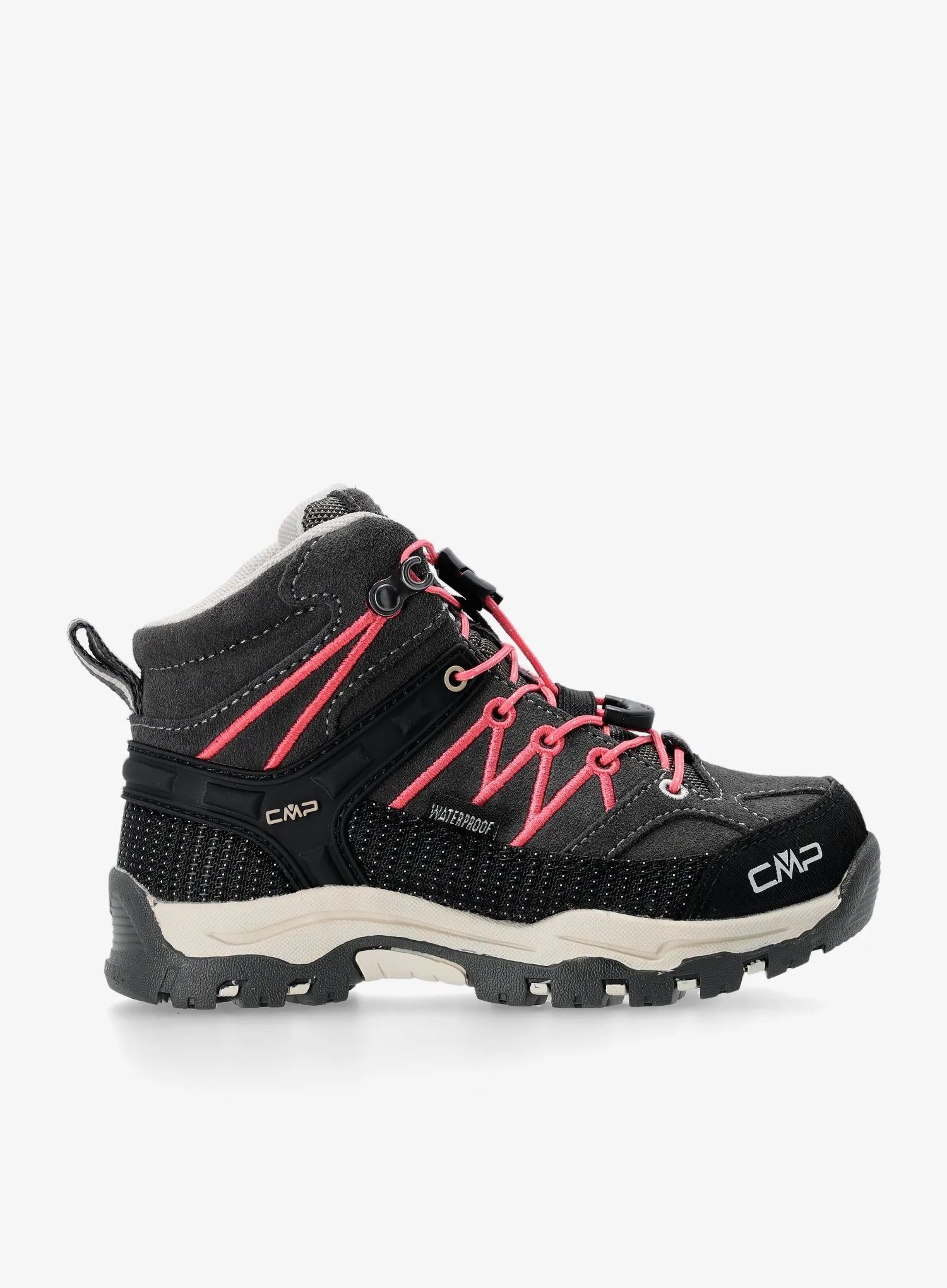 Buty dziecięce Cmp Kids Rigel Mid Trekking Shoe Wp cioccolato/coral 33