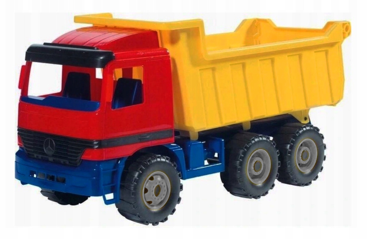 

Duża Wywrotka Mercedes 69cm Jeździk 100kg Lena