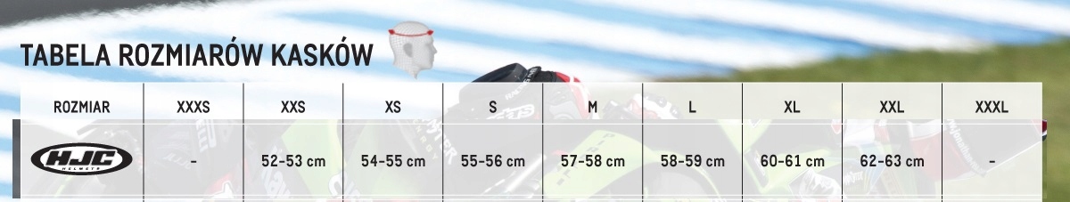 Kask Motocyklowy HJC IS-33 rozm. XS 54-55cm Blenda Model IS-33