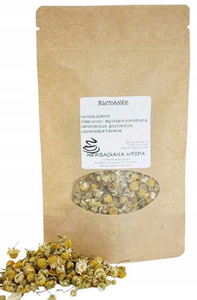 Sušený heřmánek 100% přírodní bylinný květ – odvar z relaxace a spánku – 1 kg