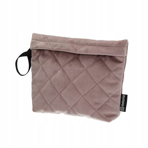 

Dekoria Kosmetyczka - etui Velvet zgaszony róż