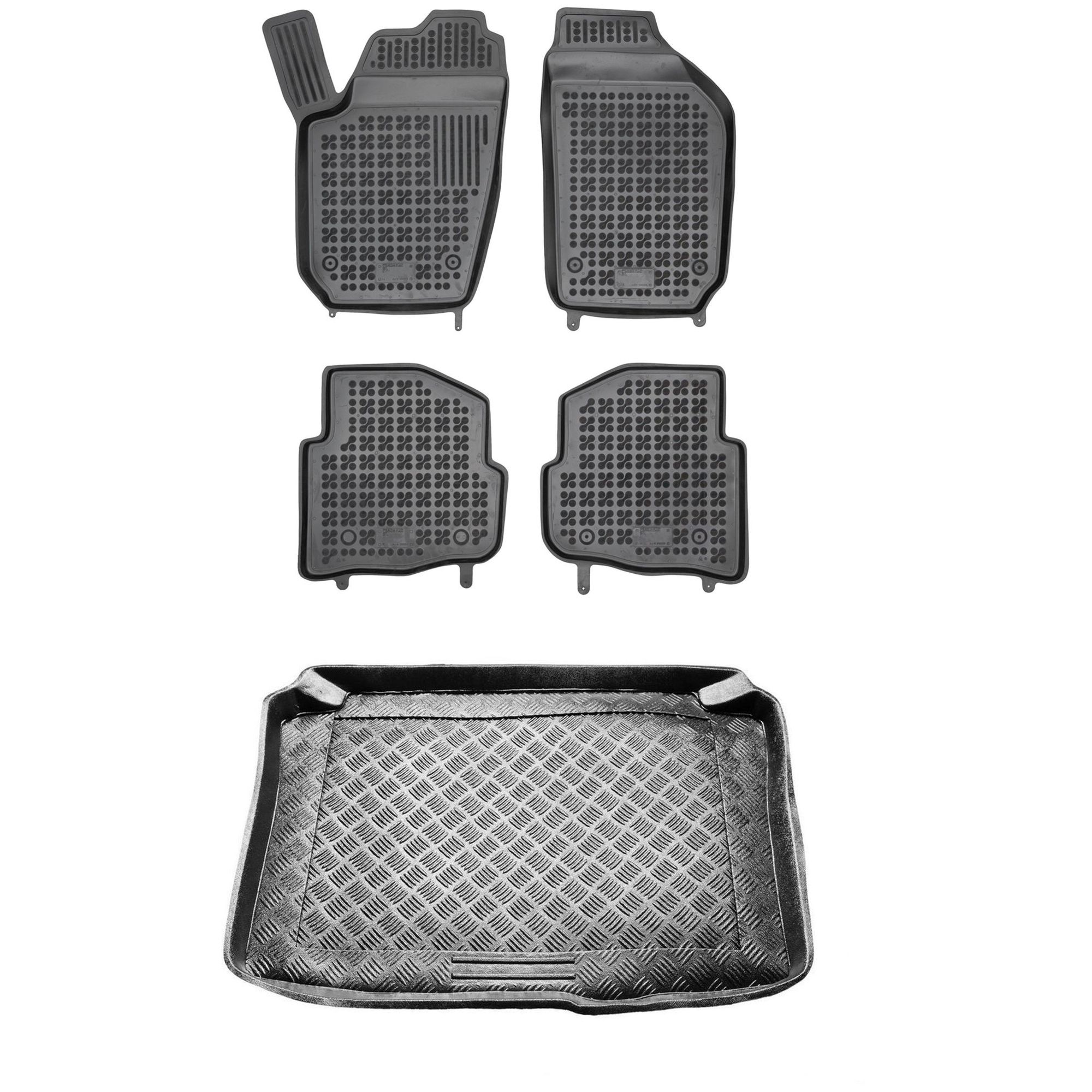 Sada koberčekov a rohoží Škoda Fabia I 1999-2007 Hatchback