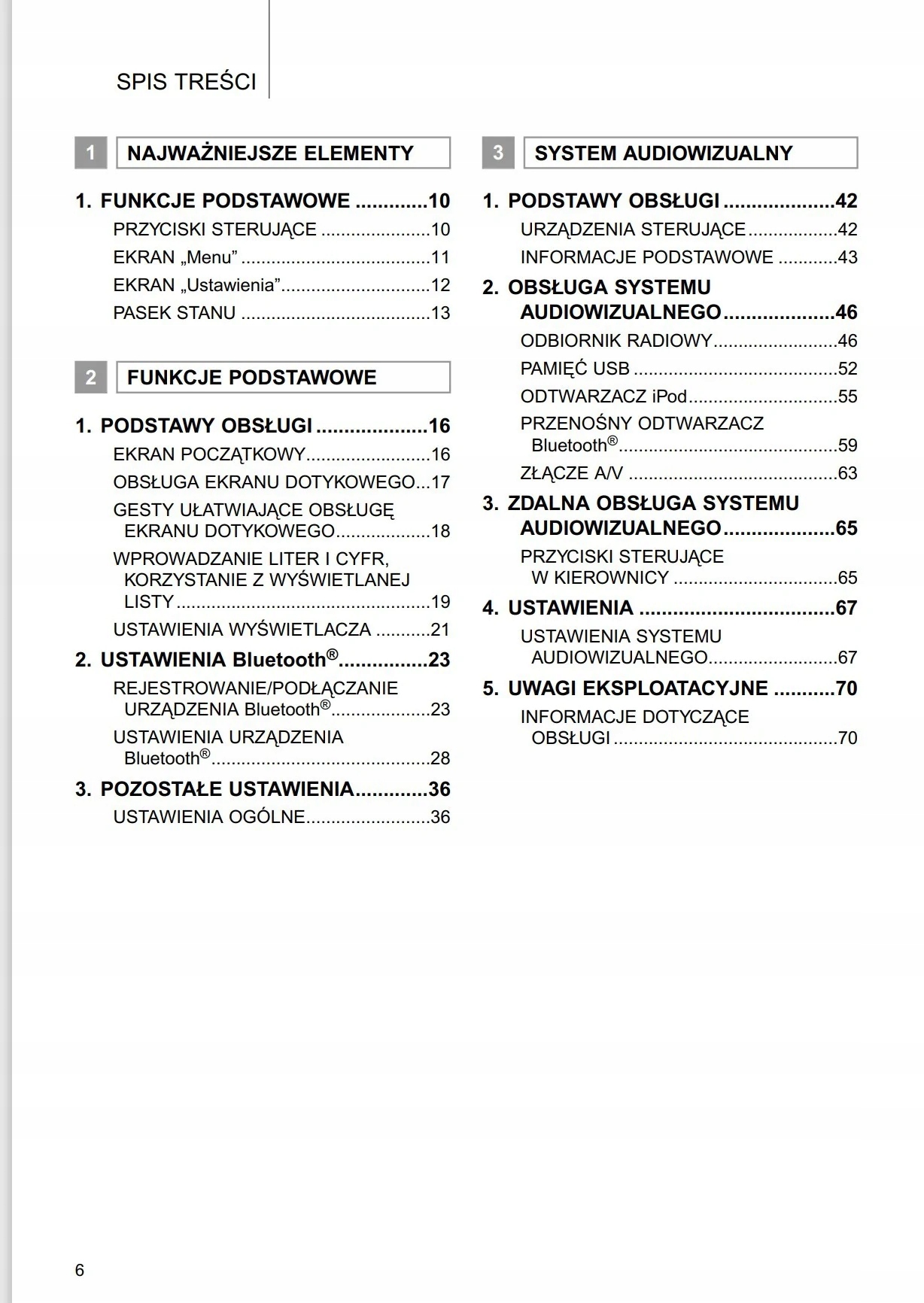 Toyota Aygo Nawigacja Instrukcja Obsługi Marka Toyota