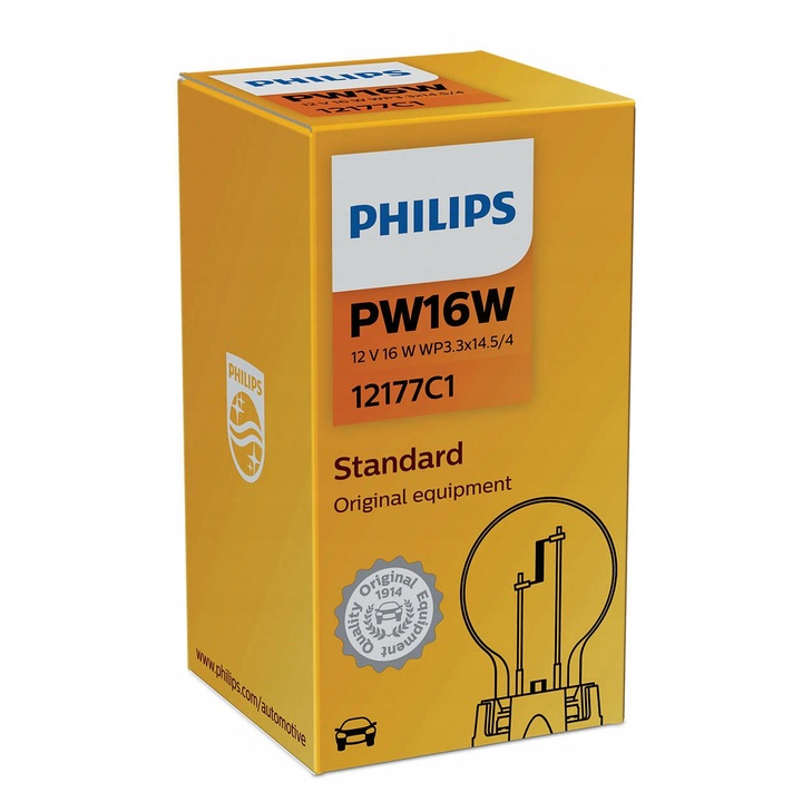 Philips żarówka Hyper Vision PW16W