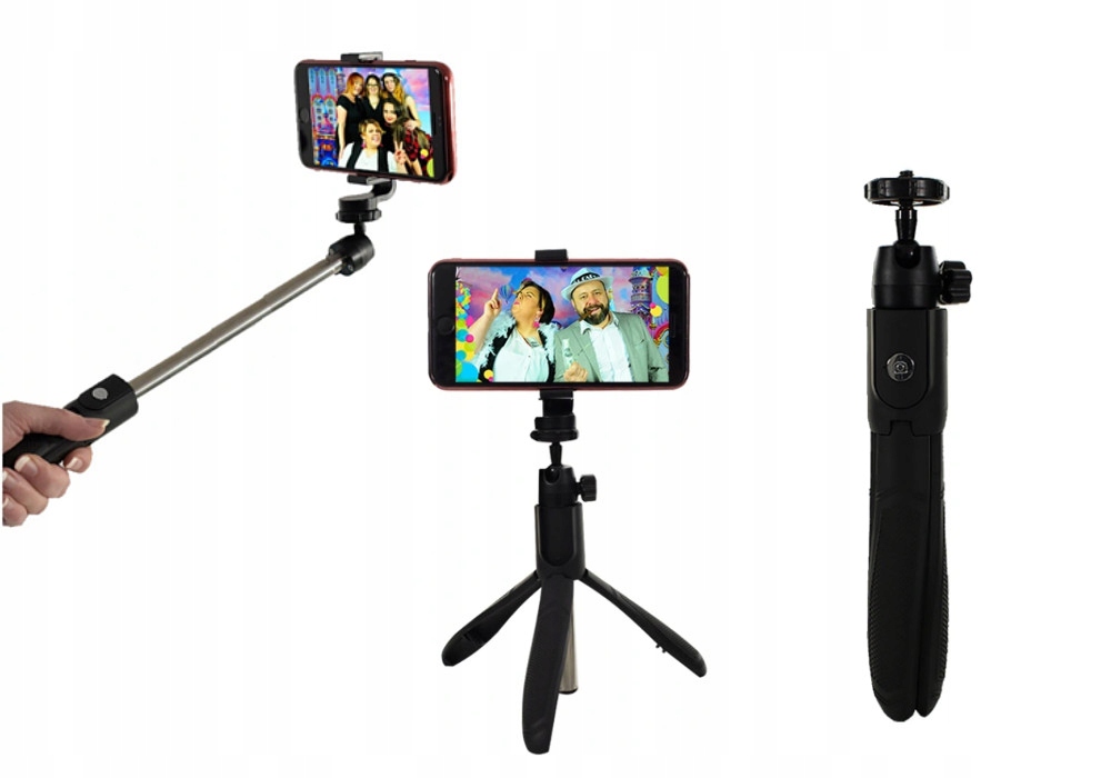 Webski selfie stick teleskopowy kijek selfi statyw