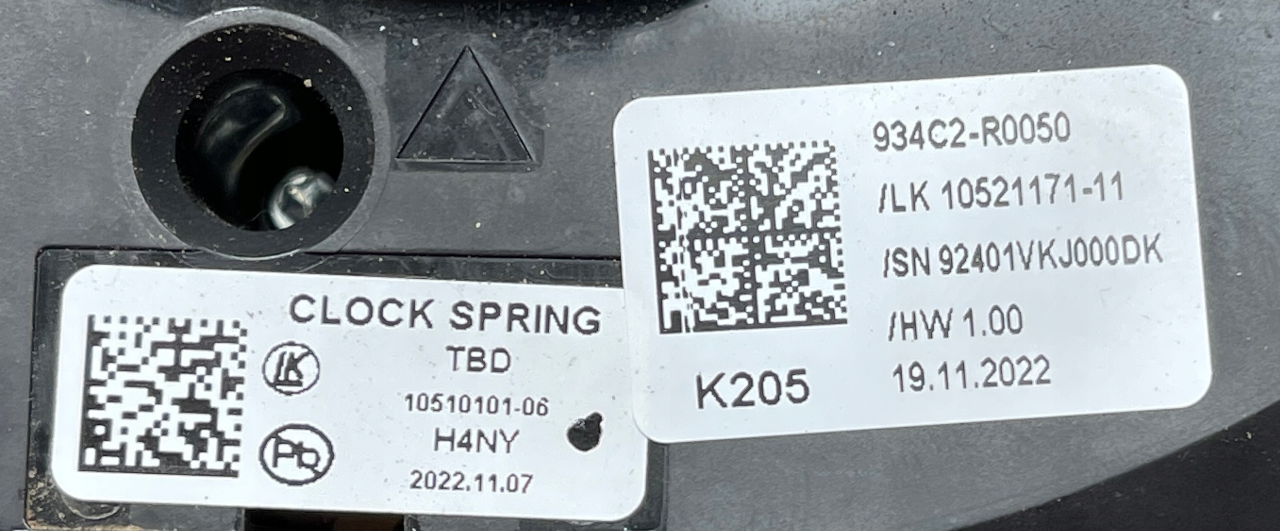 B3 KIA CARNIVAL IV 2020 - PAJAK ring control switch 934C2-R0050