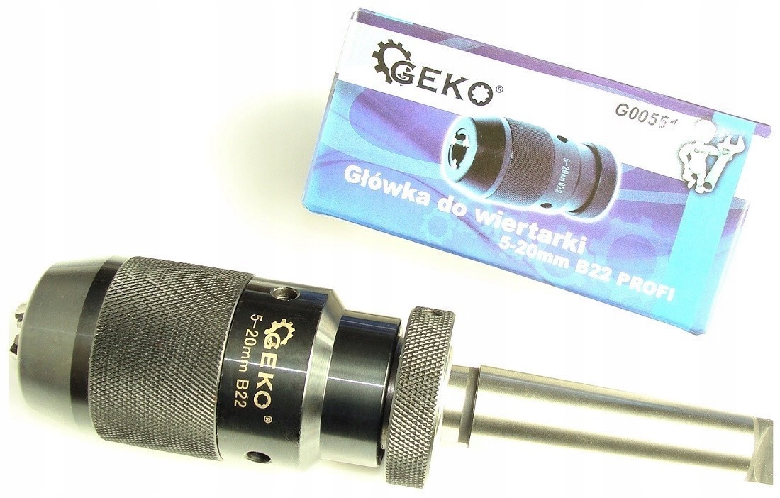 

Uchwyt wiertarski B22 5-20mm trzpień MK4 Gk