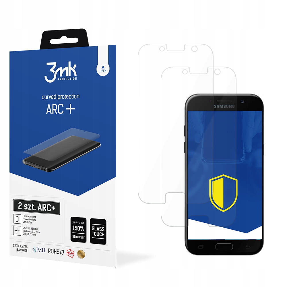 

2x Folia 3mk na cały ekran do Galaxy A5 2017 Arc+