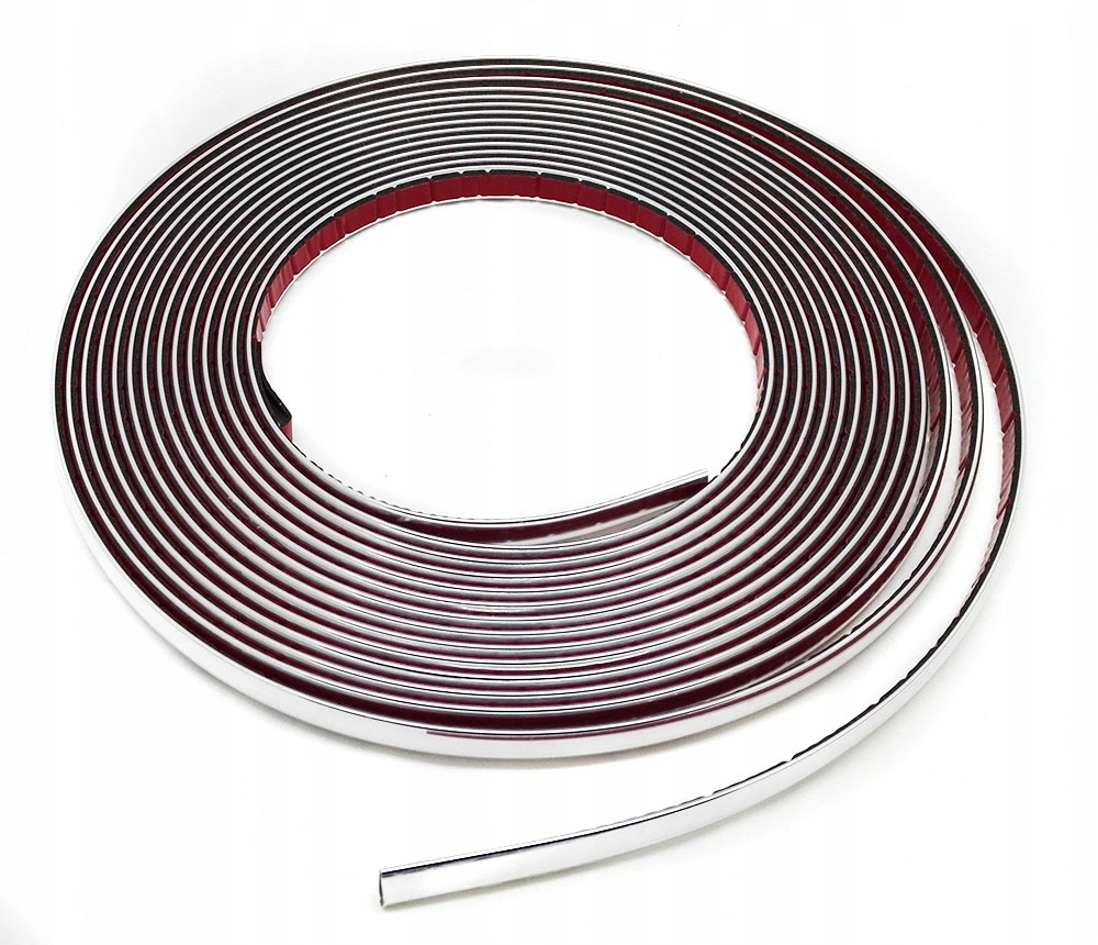 

Listwa Ozdobna Taśma Chrom Chromowana 9mm 8m