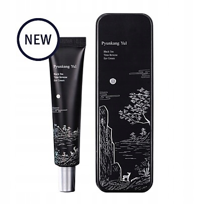 Pyunkang Yul Black Tea Time Reverse Eye Cream 25 ml - Krem pod oczy z czarną herbatą — 13