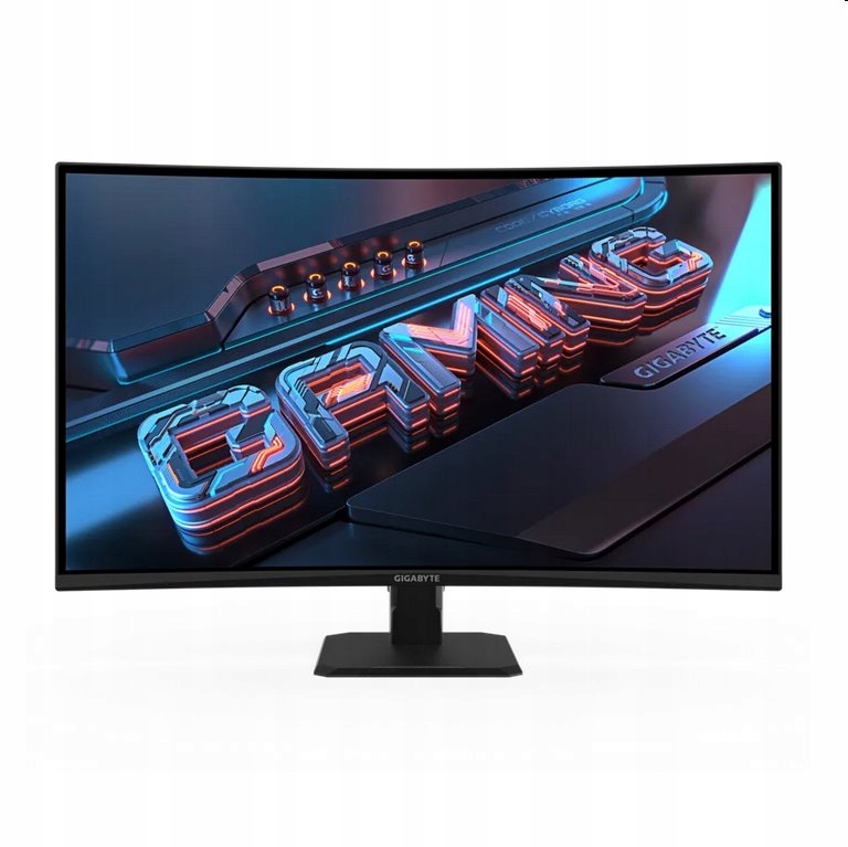 Gigabyte LCD GS32QCA Gaming Monitor 32" Qhd 2560x1440, Va 1500R, 180Hz,…