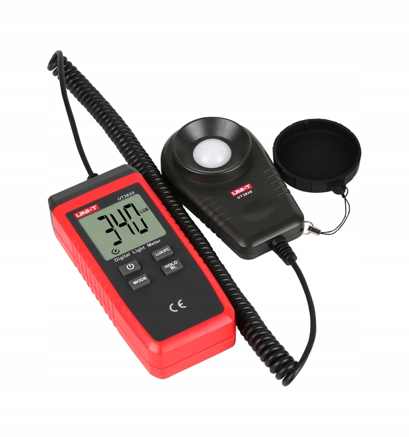 Miernik natężenia oświetlenia Uni-T UT383S Waga produktu z opakowaniem jednostkowym 0.15 kg