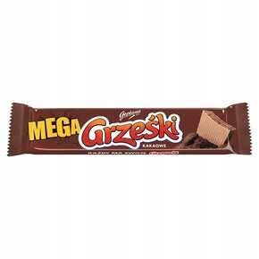 GRZEŚKI MEGA Wafelek bez polewy 34 g 36 szt EAN (GTIN) 5900394011918