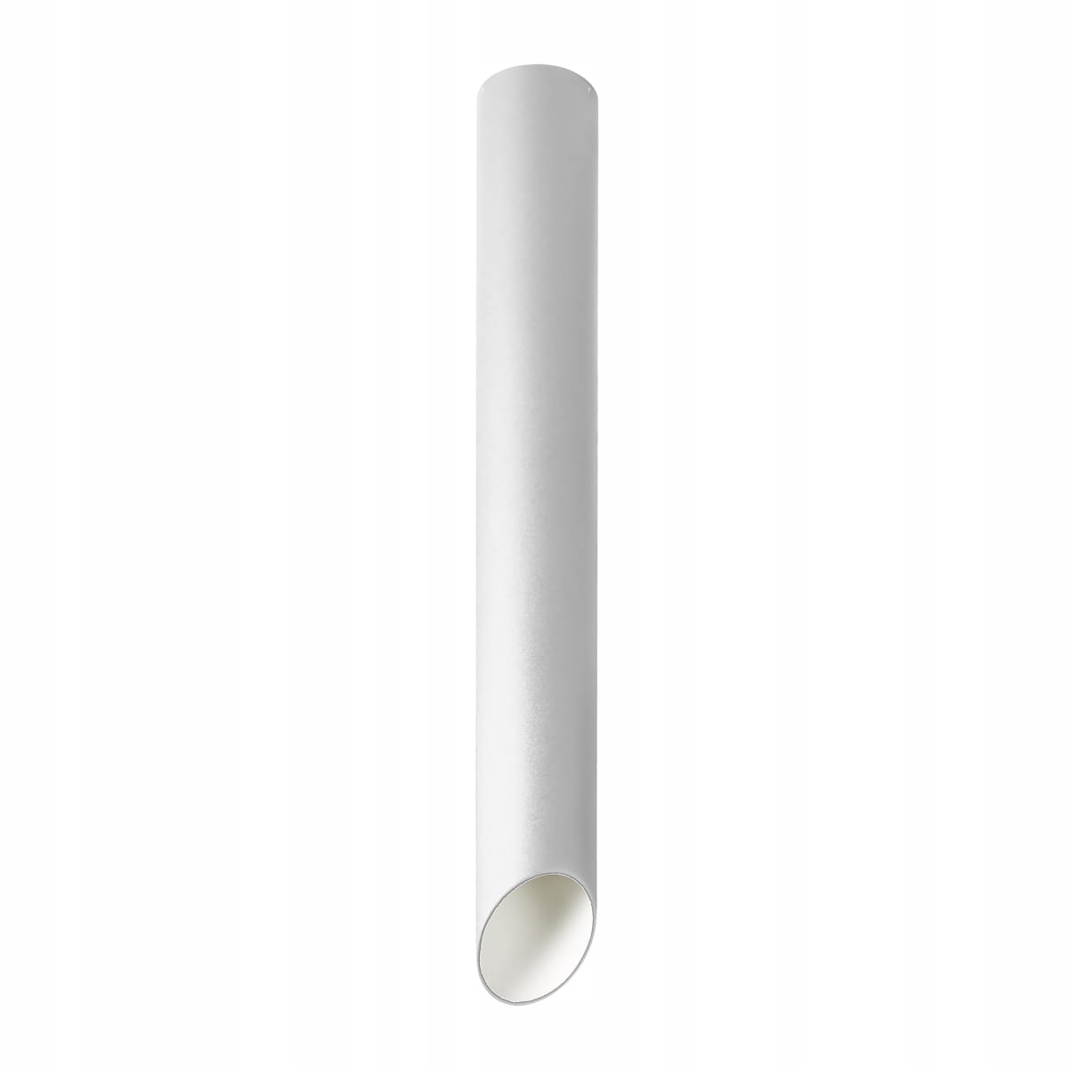 Stropná Led bodová lampa biela tuba 75 cm šikmá teplá farba Italux