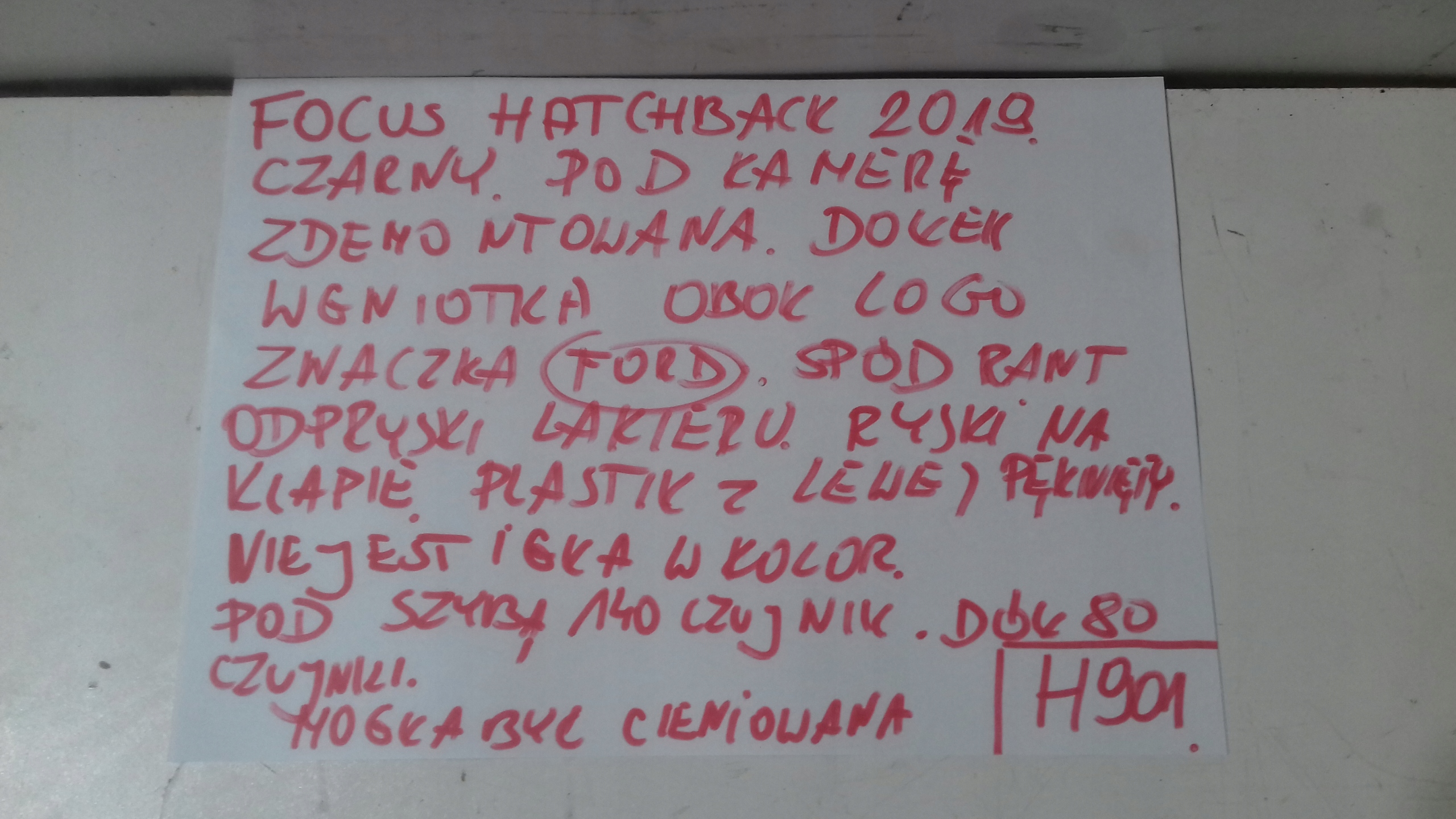 FORD FOCUS MK4 Heckklappe heck HATCHBACK 2019 ROK