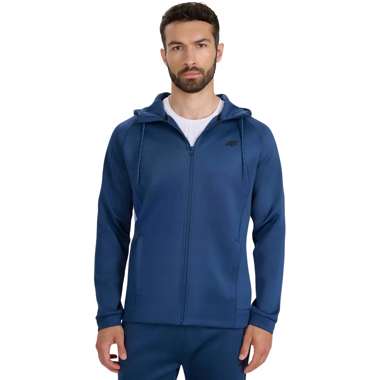 Pánská mikina 4F Fnk M587 denim 4FWAW25TFSWM587 32S Velikost S