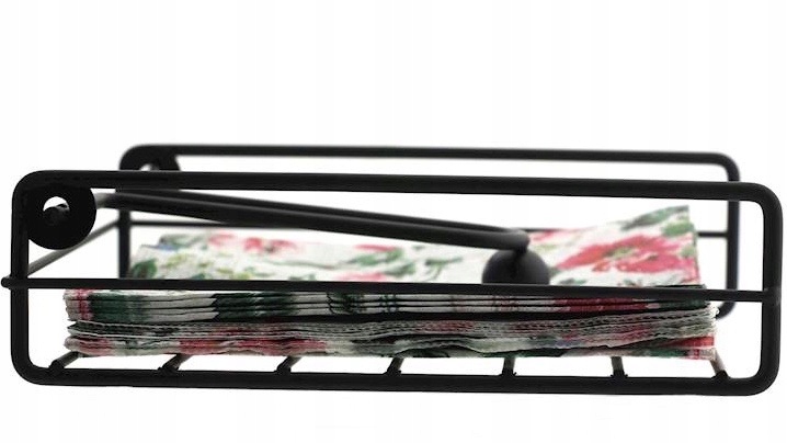 SERWETNIK STOAJK NA SERWETKI CHUSTECZKI METALOWY Liczba sztuk 1 szt.