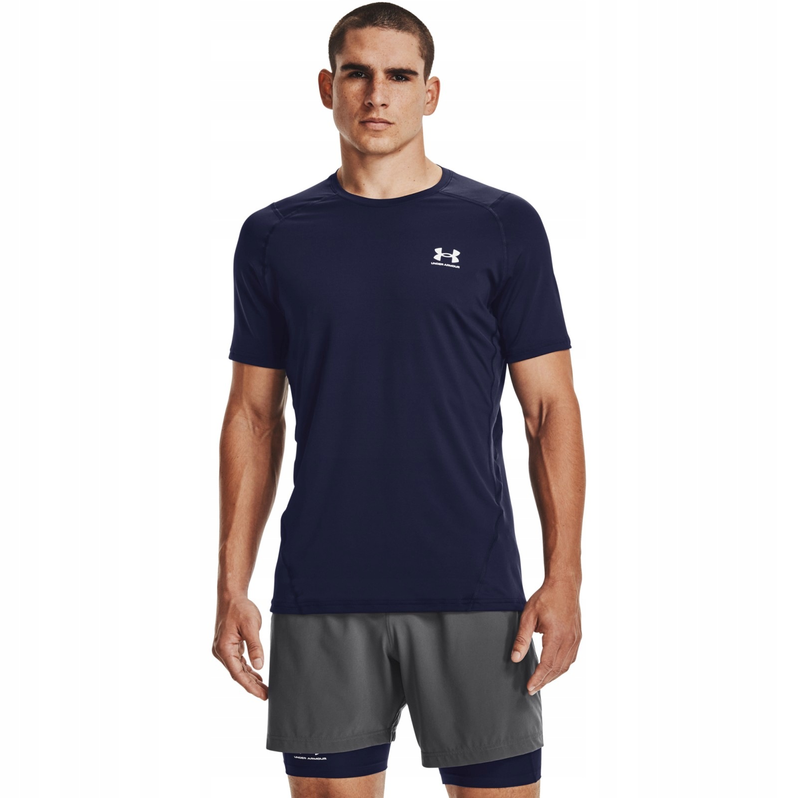 Pánske tričko Under Armour Hg Armour Fitted Ss