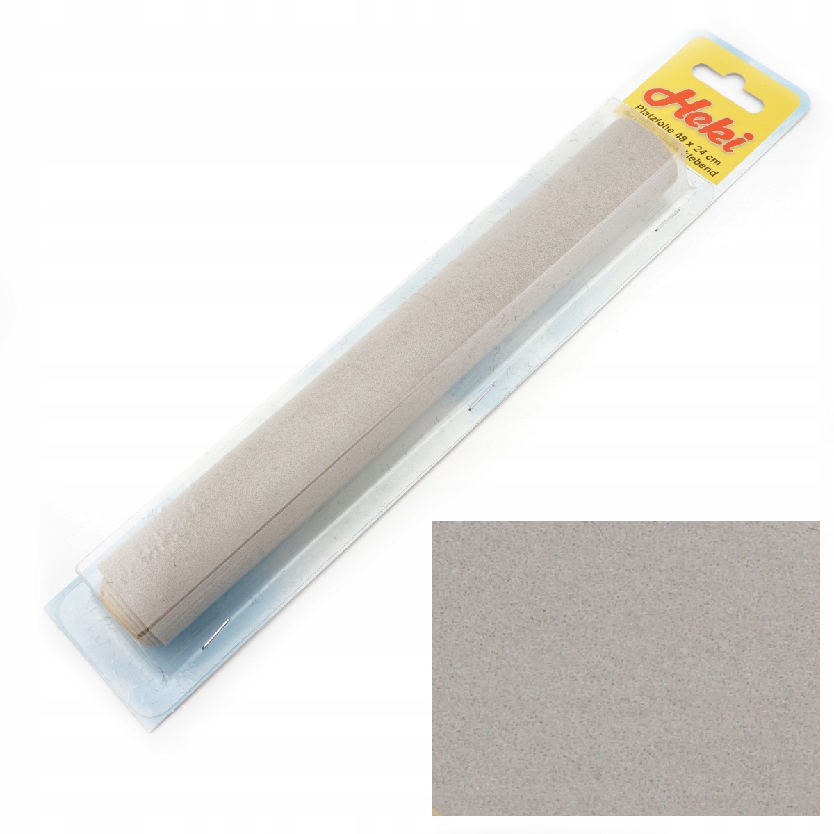 Heki Asfalt 48x24 cm H0 1:87 Asfaltové Náměstí