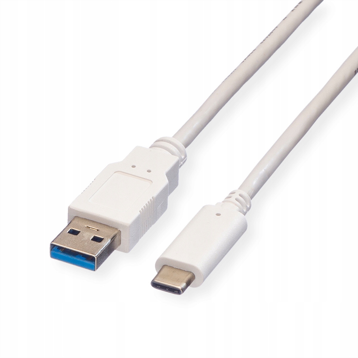 

Kabel przewód Usb 3.2 Gen 1 A-c M/M biały 0,5m